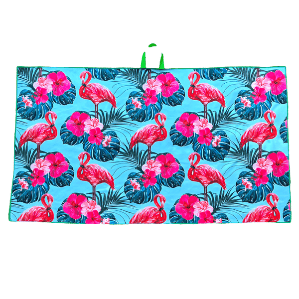 Flamingo Tour Players Golf Towel - The Back Nine Online