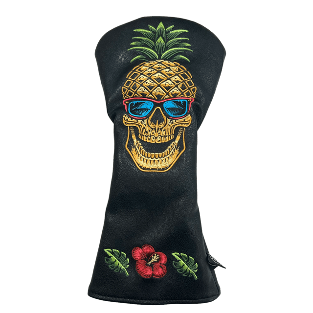 Pineapple Skull Head Cover - The Back Nine Online