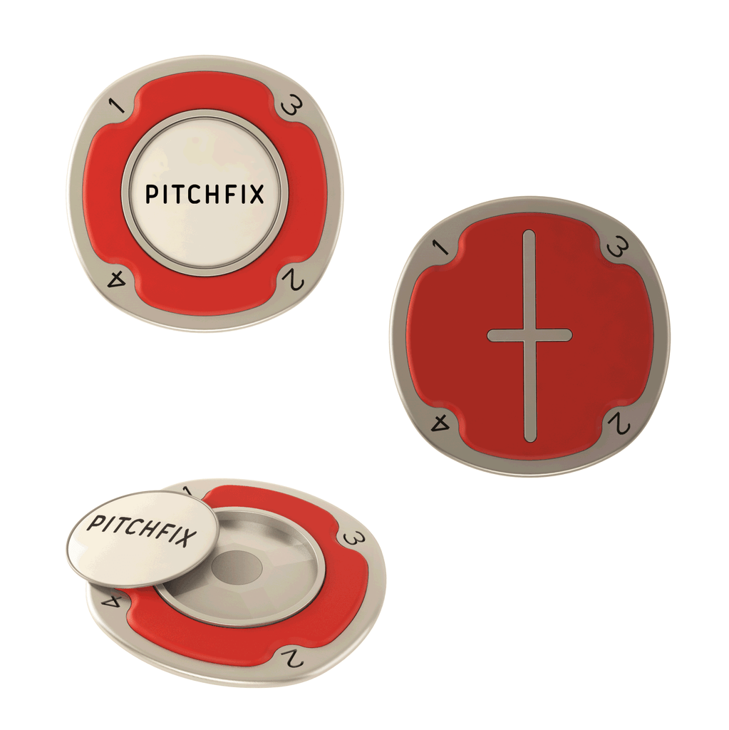 Pitchfix MultiMarker - Red - The Back Nine Online