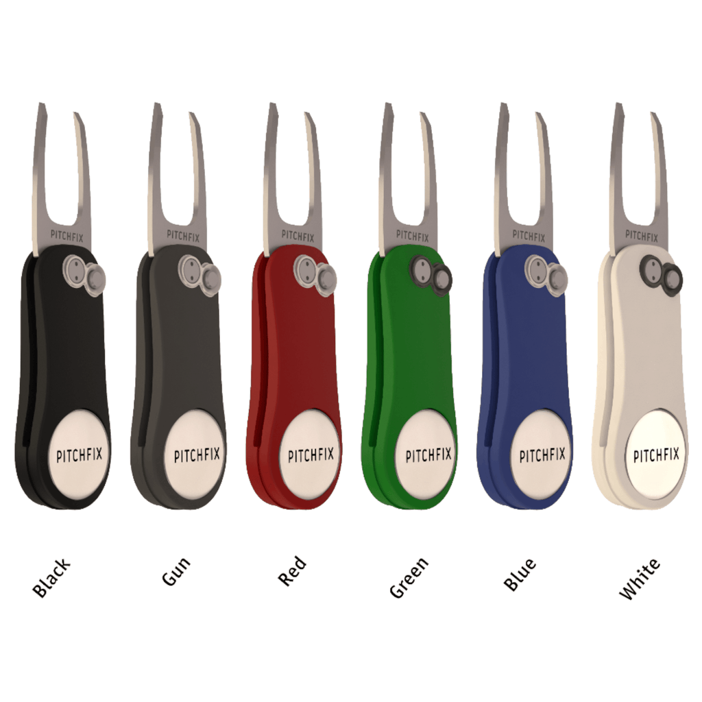 Pitchfix Original 2.0 Divot Tool - Blue - The Back Nine Online