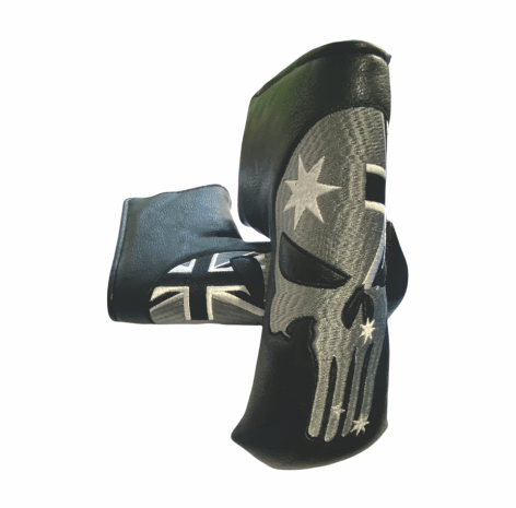 Punisher Aust Flag Blade Putter Cover - The Back Nine Online