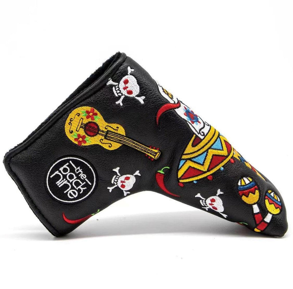 Sugar Skull "Chilli" Blade Putter Cover & Towel Set - The Back Nine Online