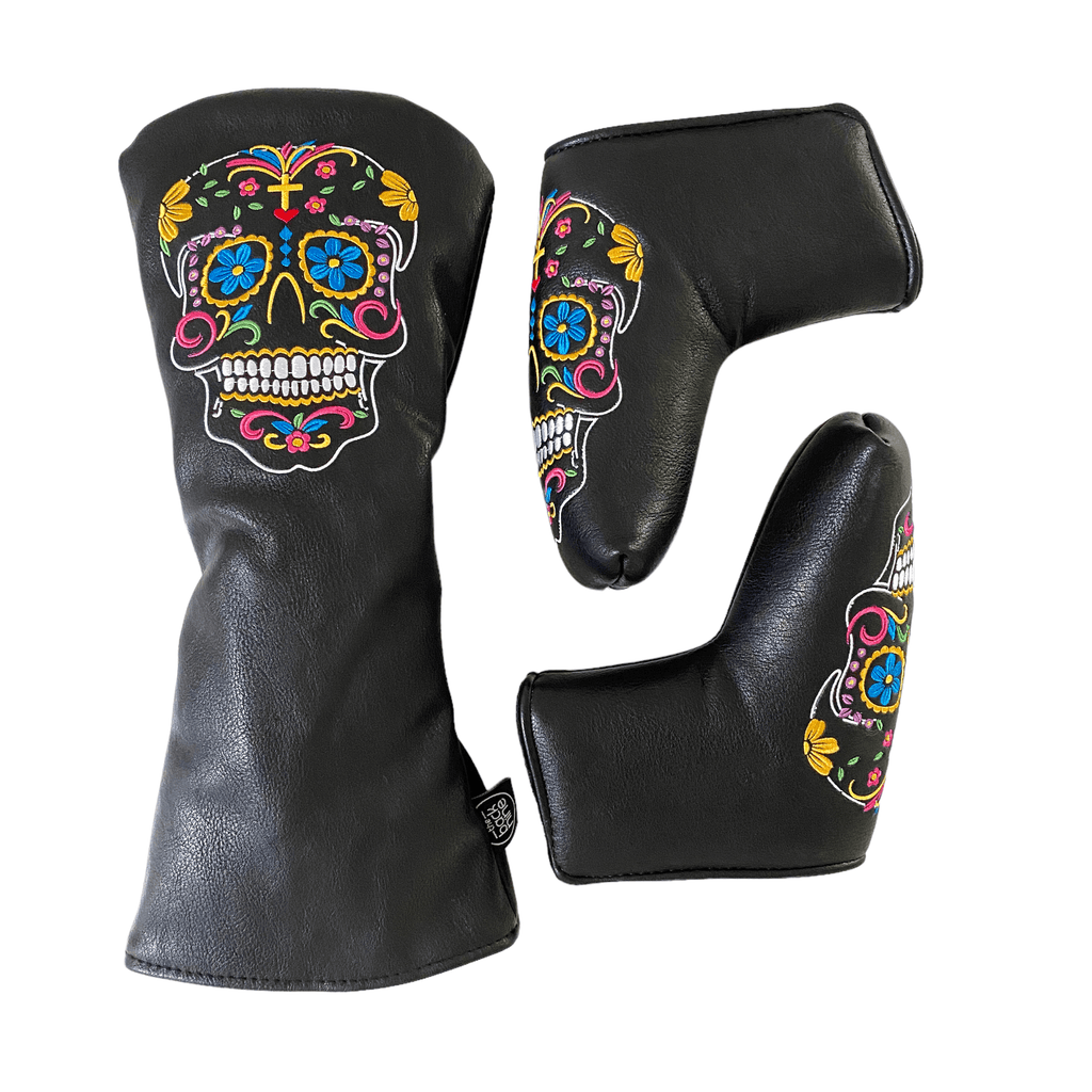 Sugar Skull Driver & Blade Putter Cover Twin Pack - The Back Nine Online