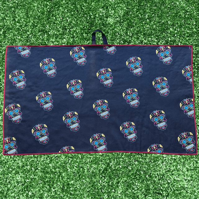 Sugar Skull Driver Cover & Tour Golf Towel - The Back Nine Online